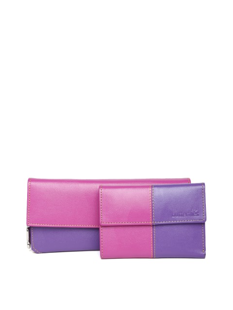 

Butterflies Women Pink & Purple Accessory Gift Set