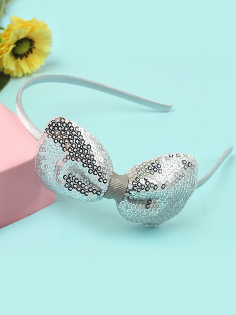 

The Magic Wand Silver-Toned Embellished Hairband