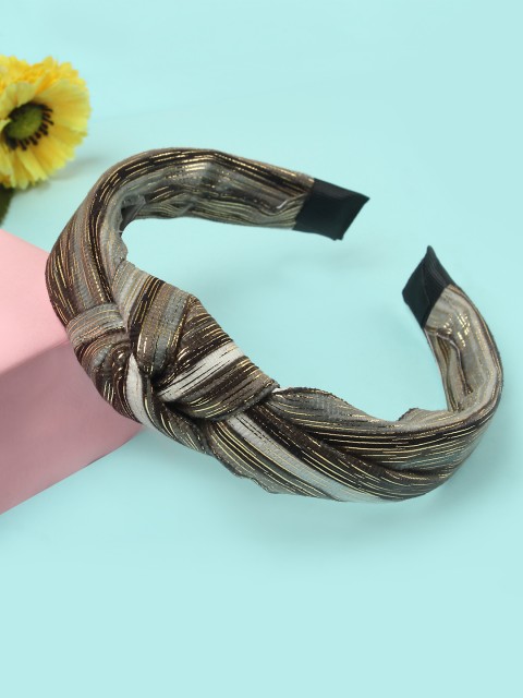 

The Magic Wand Girls Grey & Black Embellished Hairband