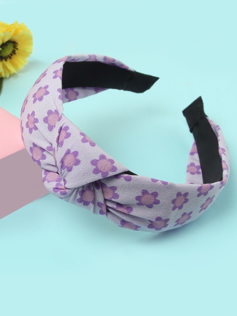 

The Magic Wand Girls Lavender Printed Hairband