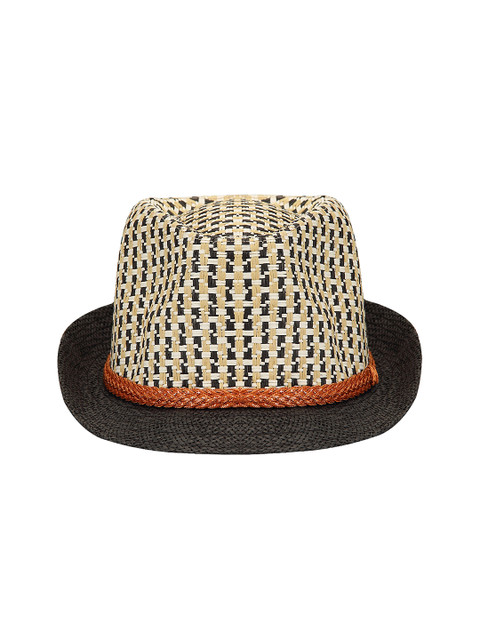 

FabSeasons Unisex Beige Fedora Hat