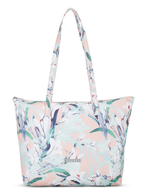 

Caprese Women Peach Floral Print Shoulder Bag