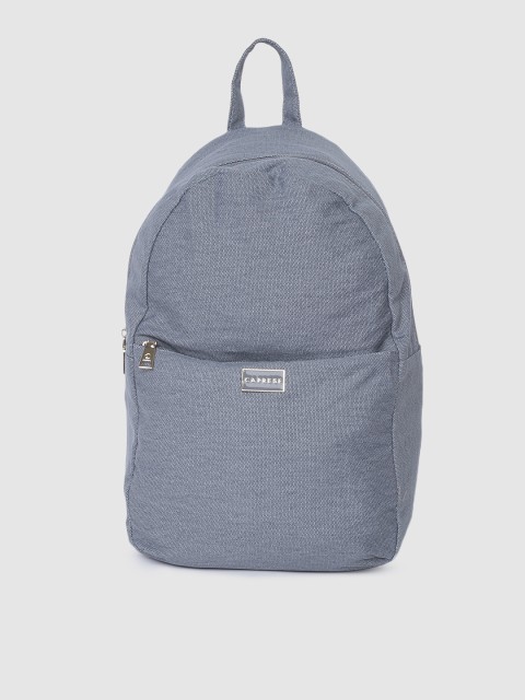

Caprese Women Blue Solid Backpack