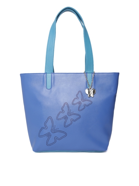 

Butterflies Blue Cut-Out Shoulder Bag