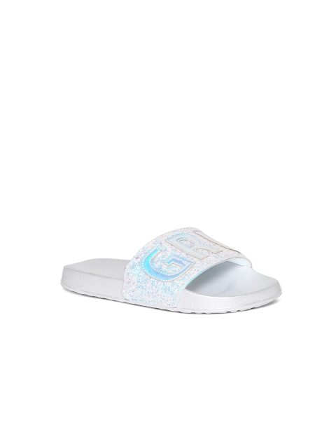 

The Childrens Place Girls White & Blue Comfort Sandals