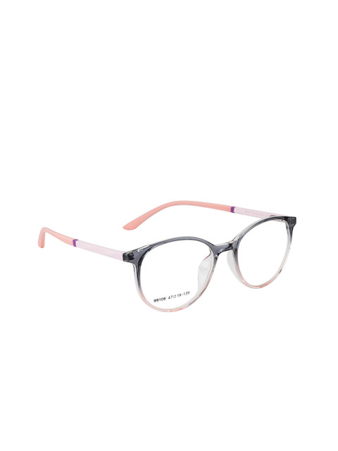 

Gold Berg Women Grey & Purple Colourblocked Full Rim Cateye Frames GB-99106_PINK