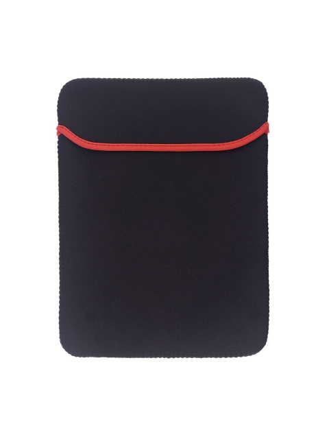 

Gizga Essentials Unisex Black & Red Solid Laptop Sleeve