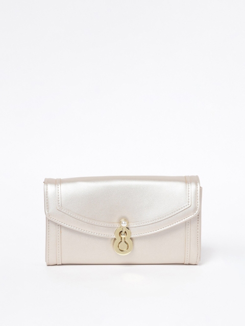 

Ginger by Lifestyle Women Champagne Solid Envelope