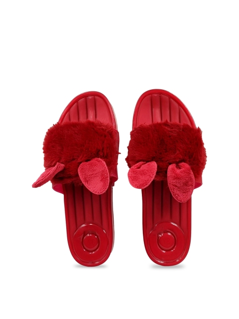 

Pampy Angel Women Red Embellished Sliders
