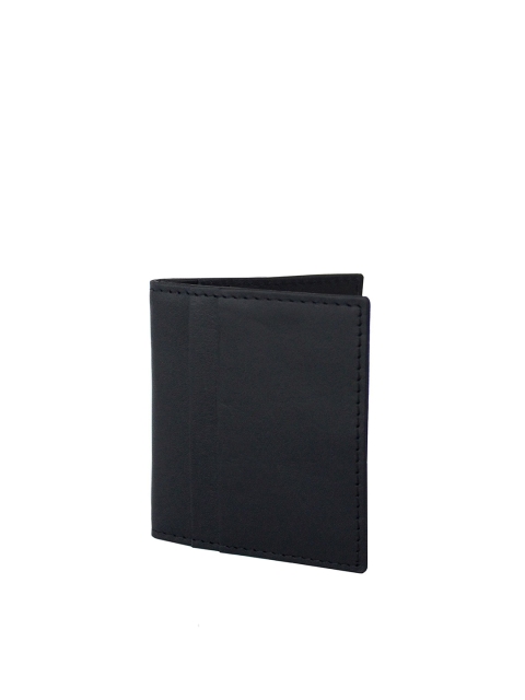 

NAPPADORI Money Clip Black Leather Unisex Wallet