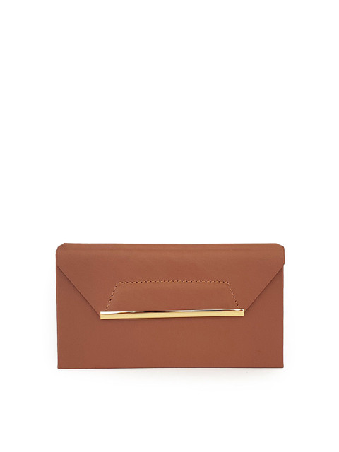 

NAPPADORI Nordic Clutch Tan Leather for Women