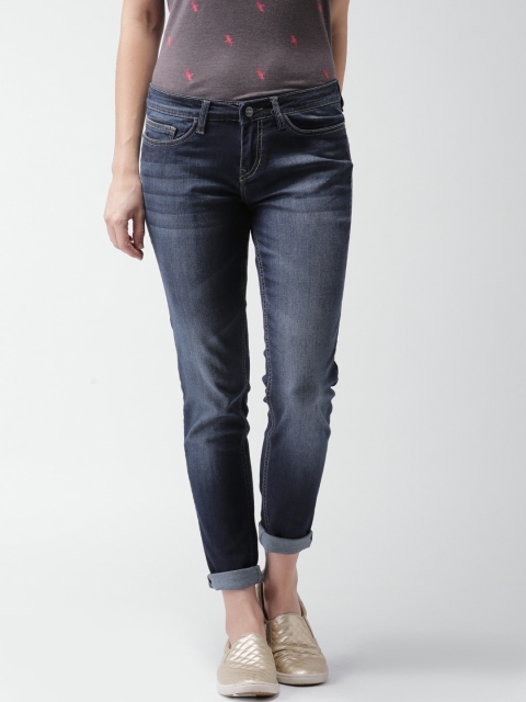 

Mast & Harbour Women Blue Skinny Fit Stretchable Jeans