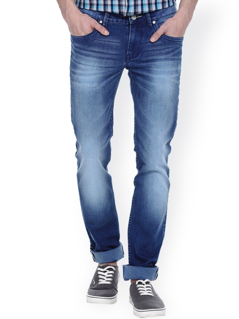 

Basics Blue Skinny Fit Stretchable Jeans