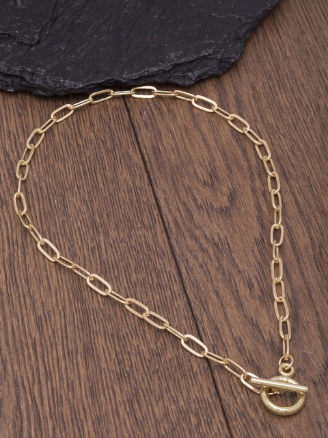 

Ferosh Gold-Toned Alloy Choker Necklace