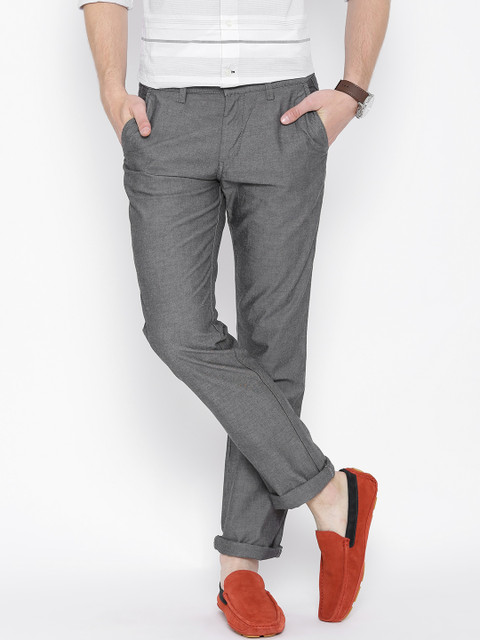 

Van Heusen Sport Grey Slim Casual Trousers