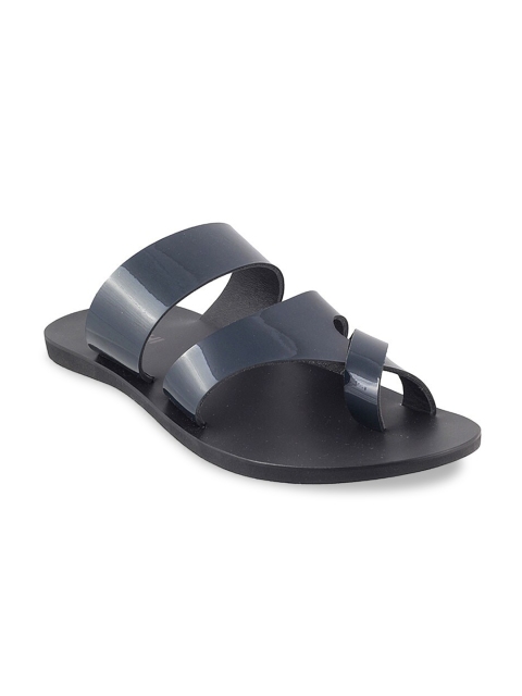 

Mochi Men Blue & Black Comfort Sandals