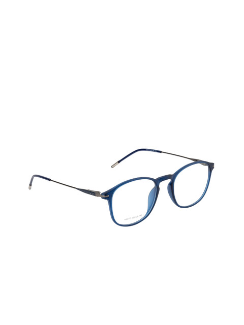 

Ted Smith Unisex Blue Solid Full Rim Oval Frames TS-KO010