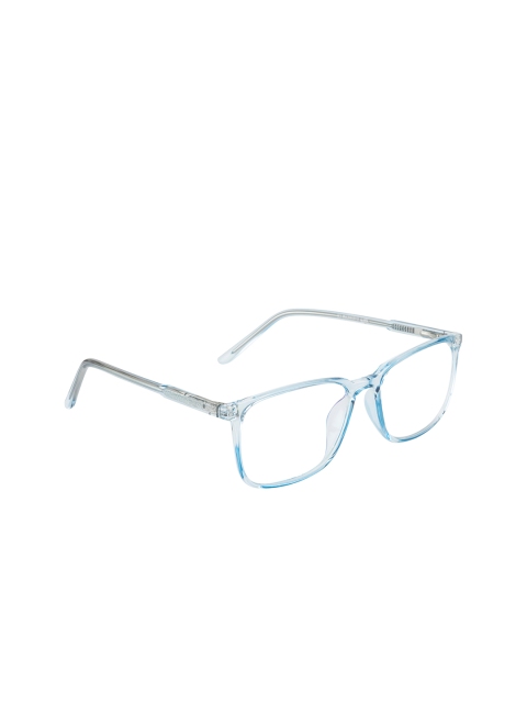 

Ted Smith Unisex Blue Solid Full Rim Rectangle Frames TS-86301_BLU