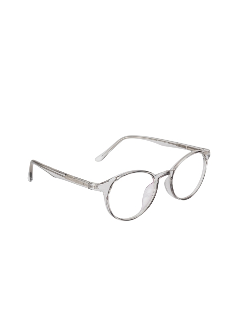 

Ted Smith Unisex Grey Solid Full Rim Round Frames TS-86307_GRY