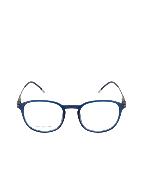 

Ted Smith Unisex Blue Solid Full Rim Oval Frames TS-KO004