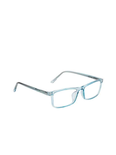 

Ted Smith Unisex Blue Solid Full Rim Rectangle Frames TS-86304