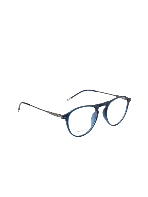 

Ted Smith Unisex Blue Solid Full Rim Oval Frames TS-KO009