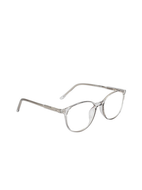 

Ted Smith Unisex Grey Solid Full Rim Oval Frames TS-86308_GRY