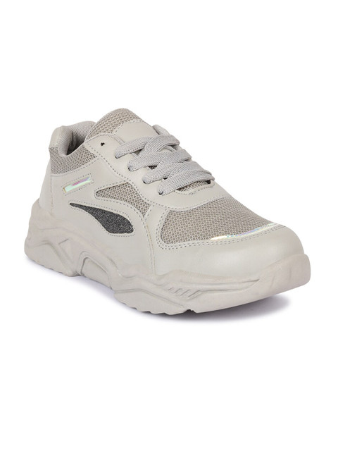 

Bella Toes Women Grey Mesh Walking Shoes