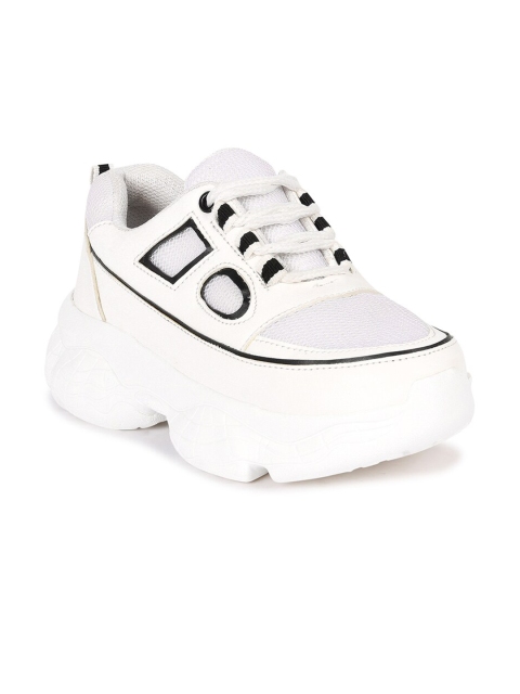 

Bella Toes Women White Mesh Walking Shoes