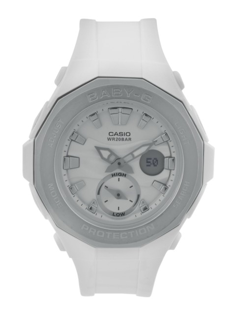

CASIO Baby-G Women White Dial G-Lide Watch BGA-220-7ADR - BX059