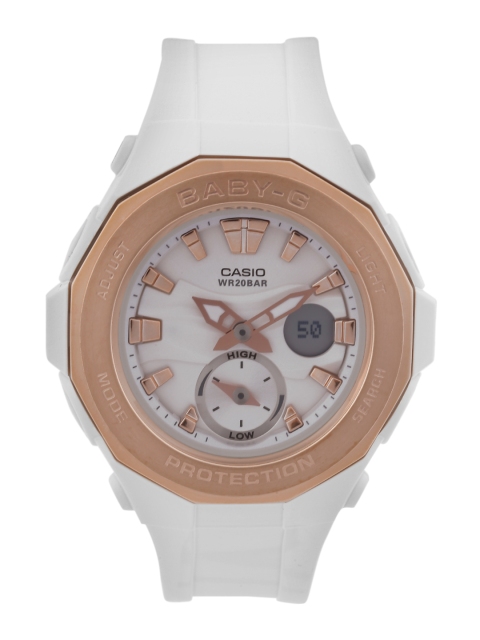 

CASIO Baby-G Women White Dial G-Lide Watch BGA-220G-7ADR - BX060