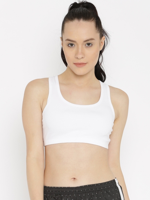 

Restless White Sports Bra RS I C 16E