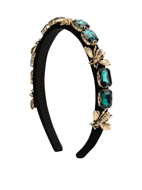 

Kazo Women Black Embellished Hairband