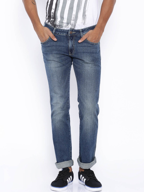 

Wrangler Blue Skanders Fit Jeans