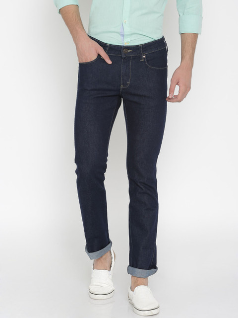 

Wrangler Navy Skanders Fit Stretchable Jeans, Blue