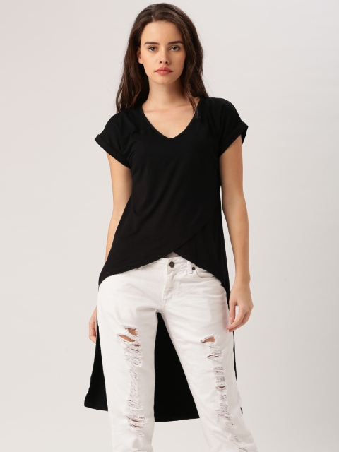 

DressBerry Black High-Low Top