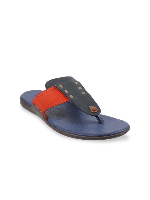 

Metro Men Red & Blue Comfort Sandals