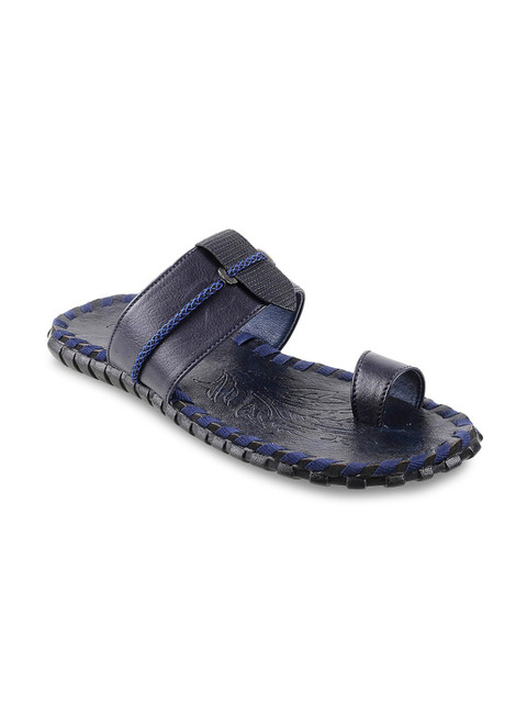 

Metro Men Blue Leather Comfort Sandals