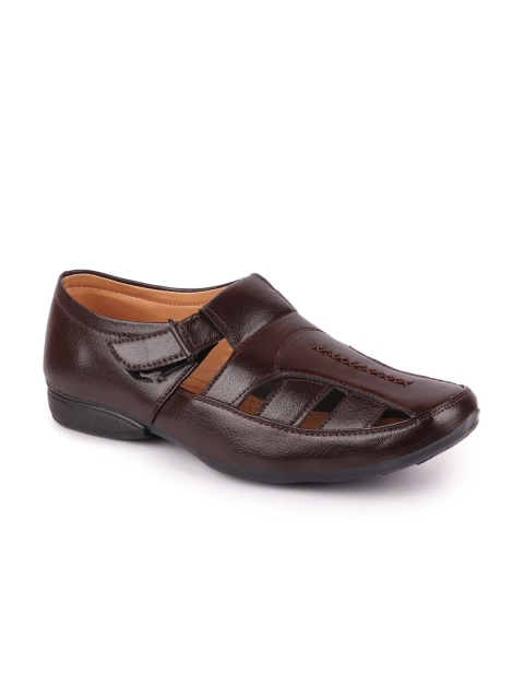 

FAUSTO Men Brown Shoe-Style Sandals