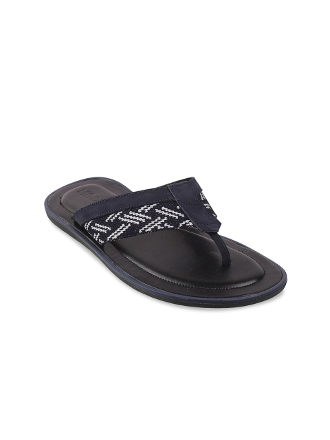 

Mochi Men Navy Blue & White Comfort Sandals