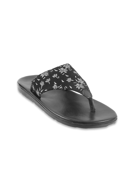 

Mochi Men Black & Grey Comfort Sandals