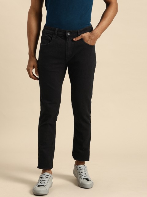 

ether Men Black Skinny Fit Stretchable Jeans