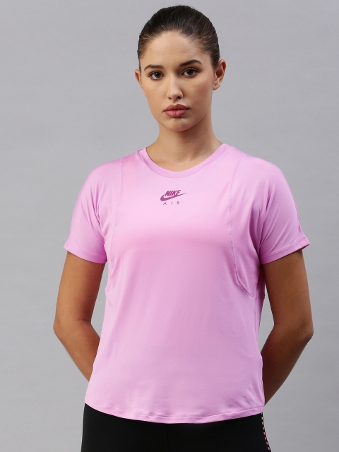 

Nike Pink NK AIR TOP SS Dri-Fit Regular Top