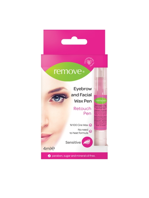 

Remove Retouch Eyebrow & Facial Wax Pen - Sensitive 4 ml, Pink