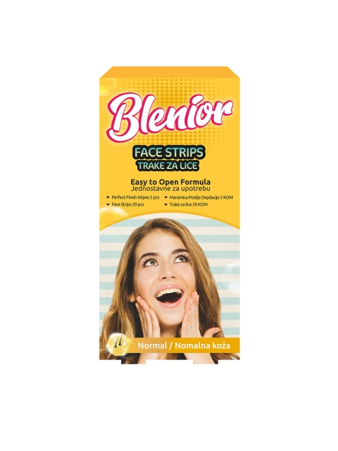 

Blenior Face Strips - Normal - 20 Strips, Yellow