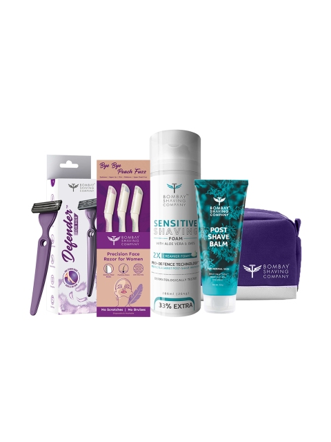 

Bombay Shaving Company Women Defender For Her Shaving Kit 800 g, Purple