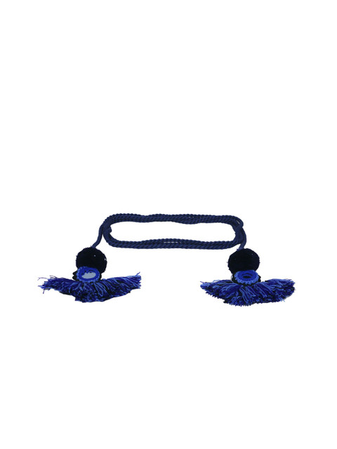 

Diwaah Women Blue & Black Embellished Belt