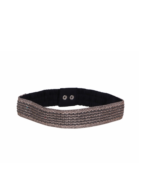 

Diwaah Women Black Embellished Belt