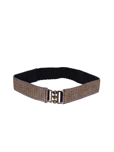 

Diwaah Women Gold-Toned & Beige Woven Design Belt