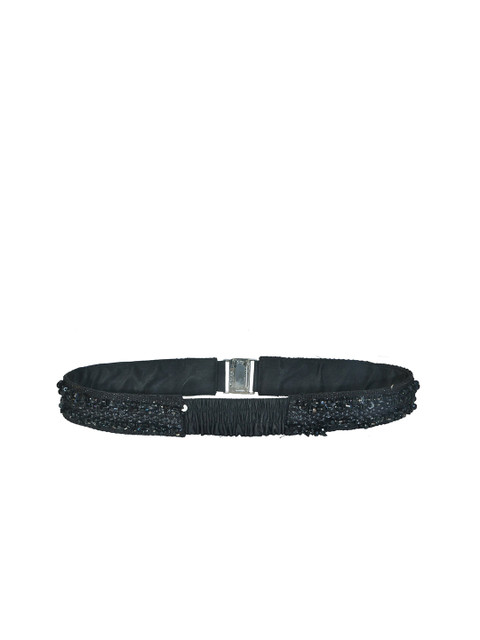 

Diwaah Women Black Embellished Belt